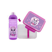 SET Sovička - Zdravá láhev,Zdravá sváča, krytka Flopy