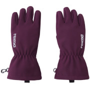 TEHDEN dětské softshellové rukavice Reima  - deep purple
